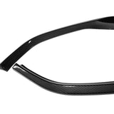 For 2021-2023 BMW 5-Series G30 M-Sport Carbon Look Front Bumper Splitter Spoiler Lip 3PCS