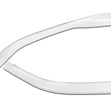 For 2021-2023 BMW 5-Series G30 M-Sport Painted White Front Bumper Splitter Spoiler Lip 3PCS