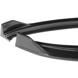 For 2012-2014 Ford Focus ST MK3 GT-Style Carbon Look Front Bumper Splitter Spoiler Lip 3PCS