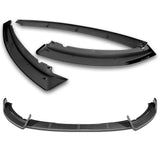 For 2012-2014 Ford Focus ST MK3 GT-Style Carbon Look Front Bumper Splitter Spoiler Lip 3PCS