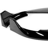 For 2022-2025 Mercedes C-Class W206 AMG Line Painted Black Front Bumper Splitter Spoiler Lip 3PCS