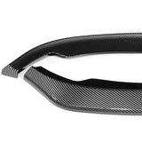 For 2007-2010 BMW 3-Series E92 E93 M-Style Carbon Look Front Bumper Splitter Spoiler Lip 3PCS