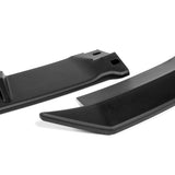 For 2007-2010 BMW 3-Series E92 E93 M-Style Unpainted Matte Black Front Bumper Splitter Spoiler Lip 3PCS