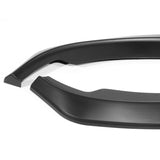For 2007-2010 BMW 3-Series E92 E93 M-Style Unpainted Matte Black Front Bumper Splitter Spoiler Lip 3PCS