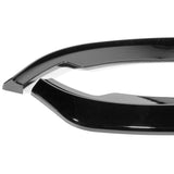 For 2007-2010 BMW 3-Series E92 E93 M-Style Painted Black Front Bumper Splitter Spoiler Lip 3PCS