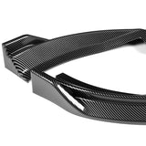 For 2013-2020 Nissan 370Z GT-Style Carbon Look Front Bumper Splitter Spoiler Lip 3PCS