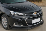 For 2013-2018 Chevrolet Malibu Carbon Look Style Front Bumper Splitter Spoiler Lip 3PCS