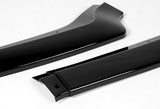 For 2018-2023 Ford Mustang Painted Black GT-Style Front Bumper Body Kit Spoiler Lip 3-PCS