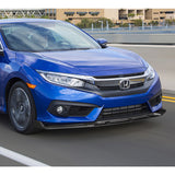 Universal Carbon Painted Configurable of up 3-Different Style Front Bumper Body Splitter Spoiler Lip 4PCS