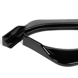For 2011-2015 Toyota Sienna MP-Style Painted Black Front Bumper Body Splitter Spoiler Lip 3PCS
