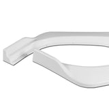 For 2011-2015 Toyota Sienna MP-Style Painted White Front Bumper Body Splitter Spoiler Lip 3PCS
