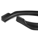 For 2010-2013 Infiniti G37 Sedan 4DR Matte Black JDM Front Bumper Body Splitter Spoiler Lip 3PCS