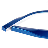 For 2006-2007 Subaru Impreza WRX STi S204 Painted Blue Front Bumper Body Splitter Spoiler Lip 3PCS