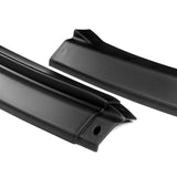 For 2006-2007 Subaru Impreza WRX STi S204 Matte Black Front Bumper Body Splitter Spoiler Lip 3PCS