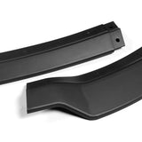 For 2015-2023 Dodge Charger RA-Style Unpainted Matte Black Front Bumper Splitter Spoiler Lip 3PCS