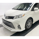 For 2018-2020 Toyota Sienna Painted White MP-Style Front Bumper Body Splitter Spoiler Lip 3PCS