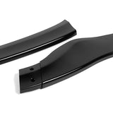 For 2011-2013 Lexus IS250 IS350 Painted Black Front Bumper Body Splitter Spoiler Lip 3PCS