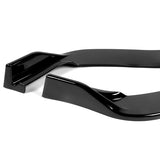 For 2011-2013 Lexus IS250 IS350 Painted Black Front Bumper Body Splitter Spoiler Lip 3PCS