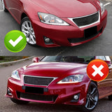 For 2011-2013 Lexus IS250 IS350 Carbon Look Front Bumper Body Splitter Spoiler Lip 3PCS