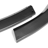For 2006-2009 Nissan 350Z GT-Style Carbon Look Front Bumper Body Splitter Spoiler Lip 3PCS