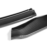 For 2017-2020 Lexus IS-Series AR-Style Carbon Look Front Bumper Body Splitter Spoiler Lip 3PCS