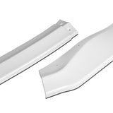 For 2017-2020 Lexus IS-Series AR-Style Painted White Front Bumper Body Splitter Spoiler Lip 3PCS