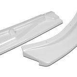 For 2020-2023 Hyundai Sonata CK-Style JDM Painted White Front Bumper Body Splitter Spoiler Lip 3PCS