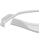 For 2020-2023 Hyundai Sonata CK-Style JDM Painted White Front Bumper Body Splitter Spoiler Lip 3PCS