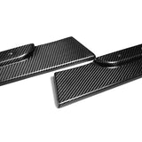 For 2008-2013 Infiniti G37 Coupe Real Carbon Fiber Front Bumper Body Splitter Spoiler Lip 3PCS