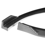 For 2021-2023 Hyundai Elantra Carbon Look Front Bumper Body Splitter Spoiler Lip 3PCS