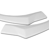 For 2021-2023 Hyundai Elantra Painted White Front Bumper Body Splitter Spoiler Lip 3PCS
