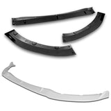 For 2016-2021 Mazda Miata MX-5 MP-Style JDM Painted White Front Bumper Body Splitter Spoiler Lip 3PCS
