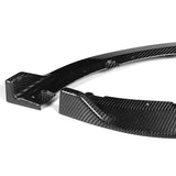 For 2016-2021 Mazda Miata MX-5 MP-Style JDM Real Carbon Fiber Front Bumper Body Splitter Spoiler Lip 3PCS