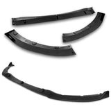 For 2016-2021 Mazda Miata MX-5 MP-Style JDM Matte Black Front Bumper Body Splitter Spoiler Lip 3PCS
