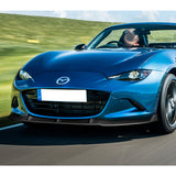 For 2016-2021 Mazda Miata MX-5 MP-Style JDM Matte Black Front Bumper Body Splitter Spoiler Lip 3PCS