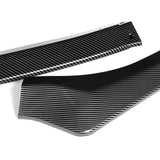 For 2018-2020 Subaru Legacy STi-Style JDM Carbon Look Front Bumper Body Splitter Spoiler Lip 3PCS