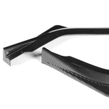 For 2018-2020 Subaru Legacy STi-Style JDM Carbon Look Front Bumper Body Splitter Spoiler Lip 3PCS