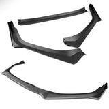 For 2018-2020 Subaru Legacy STi-Style JDM Carbon Look Front Bumper Body Splitter Spoiler Lip 3PCS