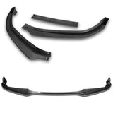 For 2020-2022 BMW 4-Series G22 G23 M-Sport Carbon Look Front Bumper Body Splitter Spoiler Lip 3PCS