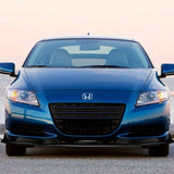 For 2011-2012 Honda CR-Z JP-Style Carbon Fiber Front Bumper Body Splitter Spoiler Lip 3PCS