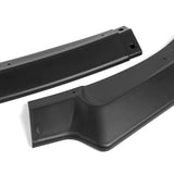 For 2018-2023 Kia Stinger GT-Line Black Front Bumper Front Bumper Splitter Spoiler Lip 3PCS
