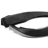 For 2010-2013 Chevrolet Camaro V6 Carbon Look Front Bumper Splitter Spoiler Lip 3PCS