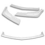 For 2014-2015 Chevy Camaro SS Z28 Painted White Front Bumper Splitter Spoiler Lip 3PCS