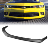 For 2014-2015 Chevy Camaro SS Z28 Matte Black Front Bumper Splitter Spoiler Lip 3PCS