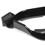 For 2011-2014 Dodge Charger Painted Black Front Bumper Splitter Spoiler Lip STP-Style 3PCS