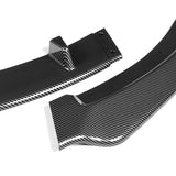 For 2009-2013 Mazda Miata MX-5 GV-Style Carbon Look Front Bumper Splitter Spoiler Lip 3PCS