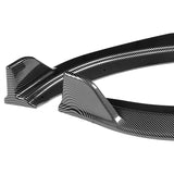 For 2009-2013 Mazda Miata MX-5 GV-Style Carbon Look Front Bumper Splitter Spoiler Lip 3PCS