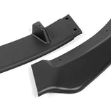 For 2009-2013 Mazda Miata MX-5 GV-Style Matt Black Front Bumper Splitter Spoiler Lip 3PCS
