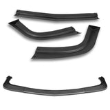 For 2015-2023 Dodge Challenger SXT Carbon Look Front Bumper Body Splitter Spoiler Lip 3PCS