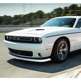 For 2015-2023 Dodge Challenger SXT Painted White Front Bumper Body Splitter Spoiler Lip 3PCS